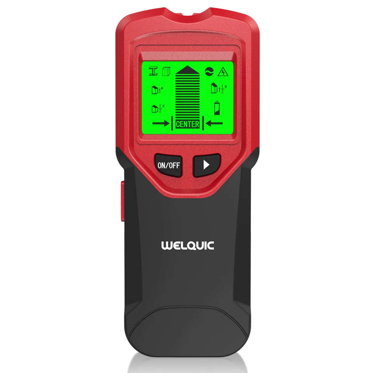 WELQUIC 3 в 1 металлический детектор Stud Center Finder металл и AC Live Wire настенный сканер