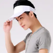 Унисекс Регулируемый козырек Солнечная шапочка Открытый Топ Спортивная Кепка уличная дышащая теннисная Кепка пляжная кепка для мужчин и женщин подходит 7 цветов#927