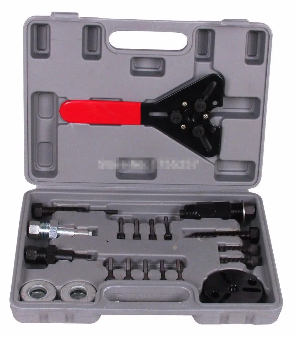 20pcs A/C Compressor Clutch Remover Installer Puller Tool maintenance tools set W026 20pcs A/C Compressor Clutch Remover Installer Puller Tool maintenance tools set W026