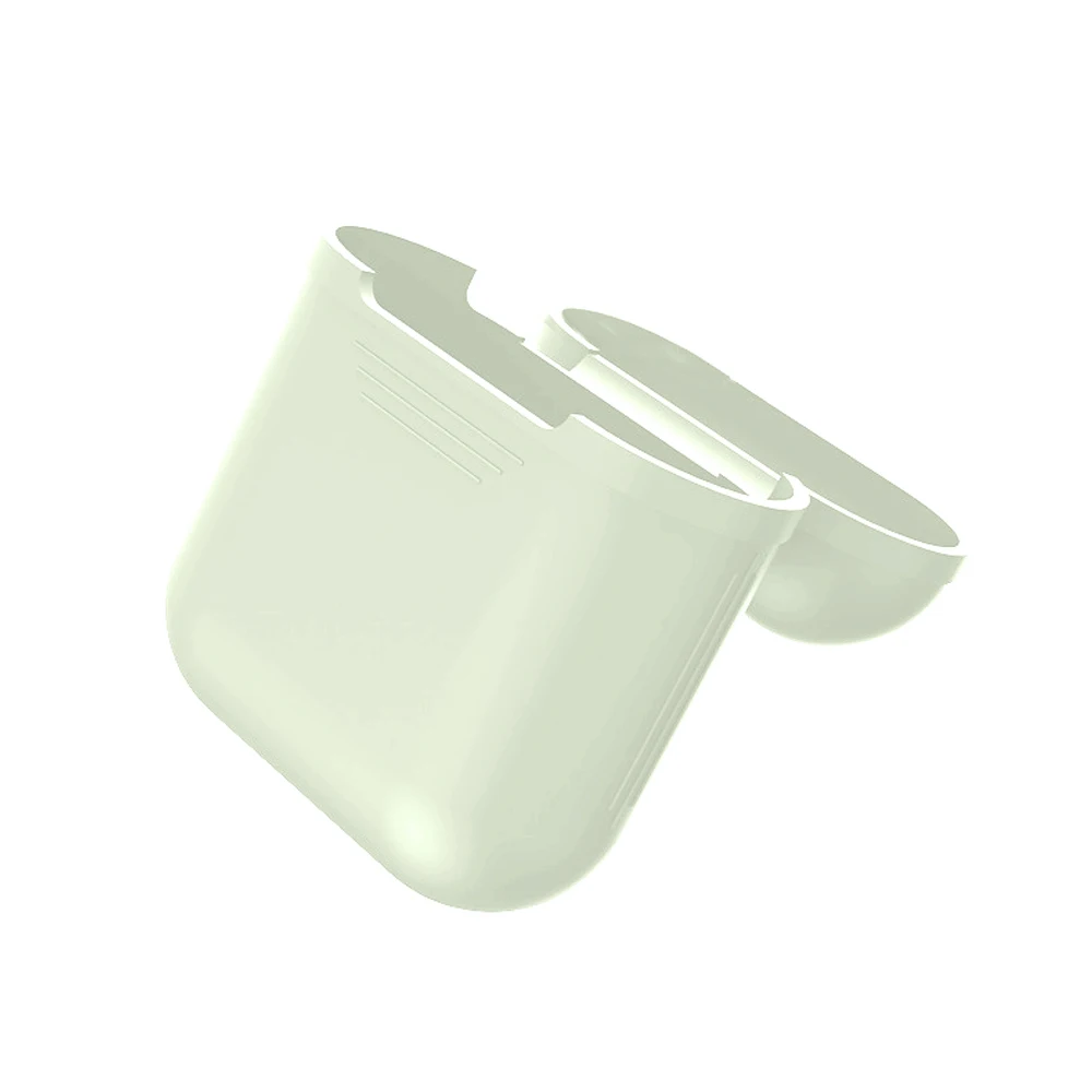 Hot Silicone Protective Carrying Case Glow in the Dark Cover Skin Sleeve Pouch Box for Apple Airpods Wireless Accessories
