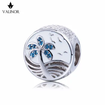 

Tropical coast 925 Sterling Silver Tropical Fish And Water plants tailBeads Charms Fit Bracelets DDBJ122