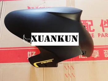 

XUANKUN BN600 ABS Front Fender Mud Board Front Scrub Black