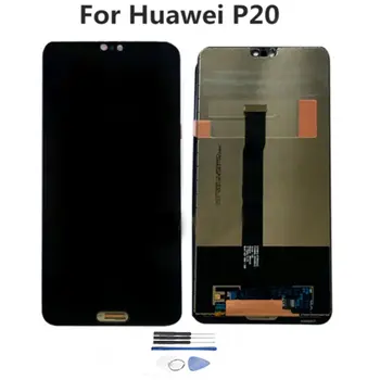 

LCD Display Touch Screen Digitizer Assembly replacement for Huawei P20 black Display with Touch Screen Assembly with tools