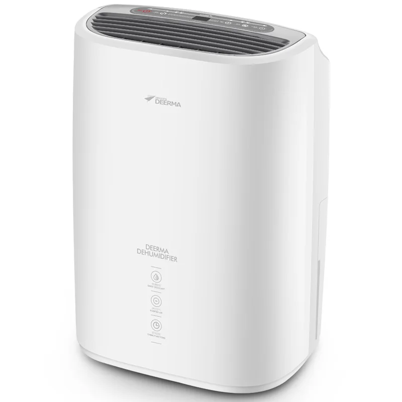 

20L/D Dehumidifier Silent Basement Bedroom Office Constant Humidity Timing Moisture Absorber Dryer Full of Water Tips