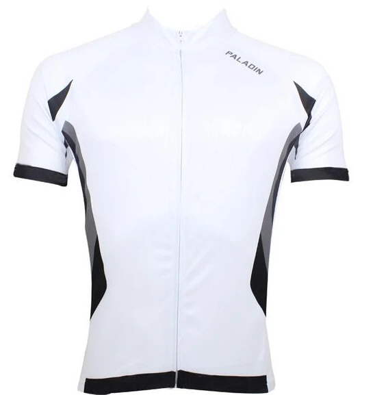 plain white cycling jersey