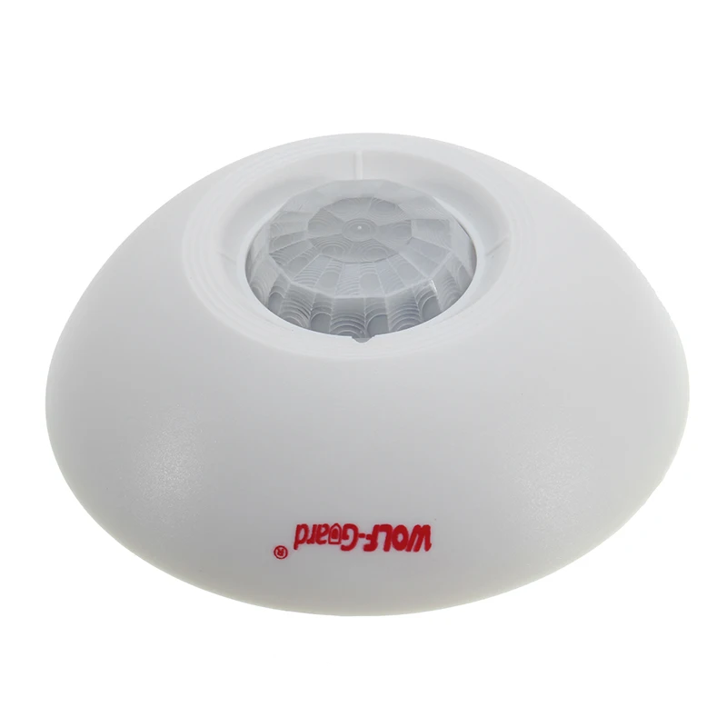 

Wireless / Wired Ceiling Infrared PIR Detector For Home Security Alarm System Safety