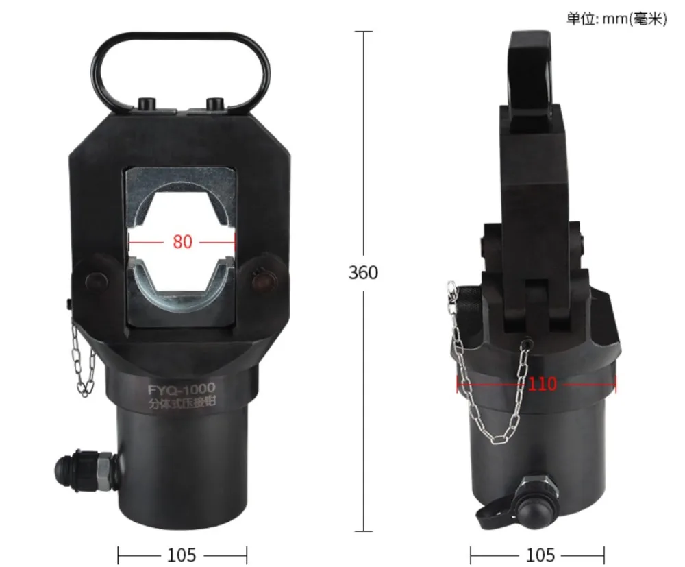 CO 1000 Split Hydraulic Clamp Wire Crimping Tools Crimping Toolsin