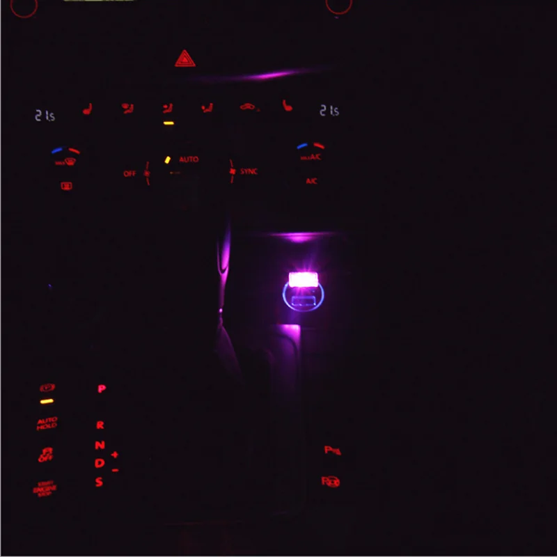 1 шт. автомобильный-Стайлинг USB атмосферный светодиодный светильник автомобильные аксессуары для hyundai Solaris Accent Elantra Sonata I40 I10 i20 I30 i35 IX35