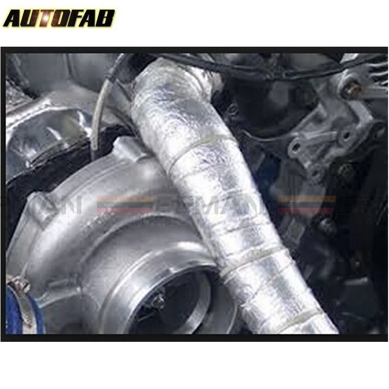 Выхлопная головка Turbo Manfold алюминиевая Тепловая защитная лента для Honda S2000 AP1 F20C F22C
