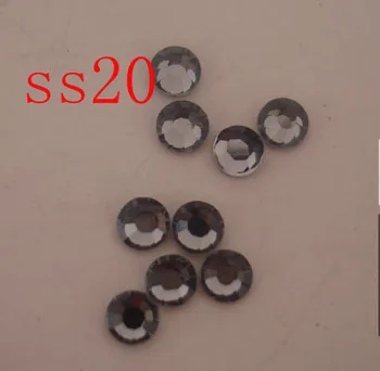 

crystal DMC hot fix rhinestone ss20 (4.6-4.8mm) ,100gross/14400pcs, glass rhinestone .Free Shipping!