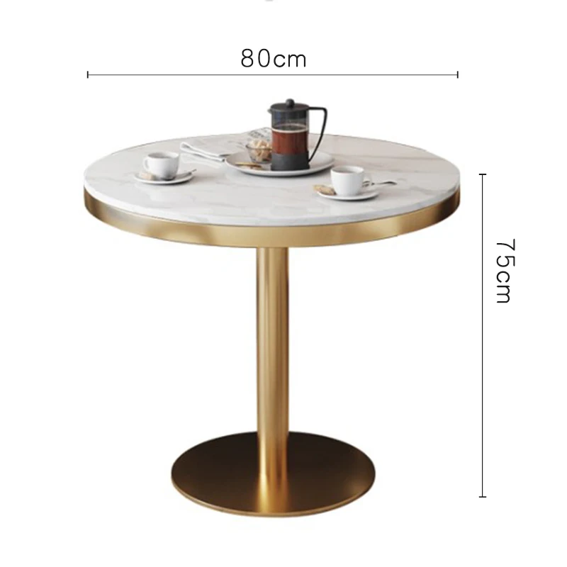 S3 Луи Мода журнальные столы нордический мрамор круглый продаж офис переговоров и стул сочетание сети красный чай с молоком - Цвет: S3