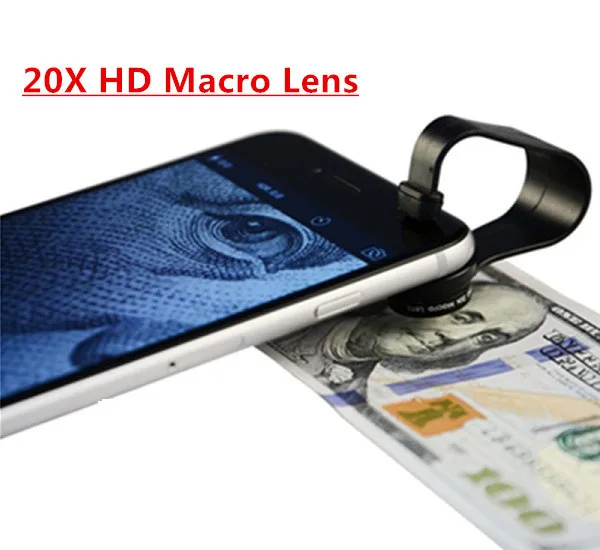 Новинка 2017 года HD 20X макро lentes для Sony Xperia Z1 Z3 Compact m5 xa микроскоп сотовый телефон