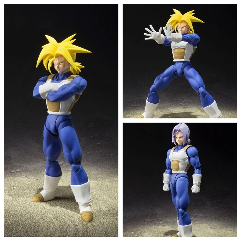 Anime DragonBall Z Super Saiyan Trunks SHF SHFigures Figure Toy Collection Modello Brinquedos DBS Figurals Regalo | Игрушки и хобби