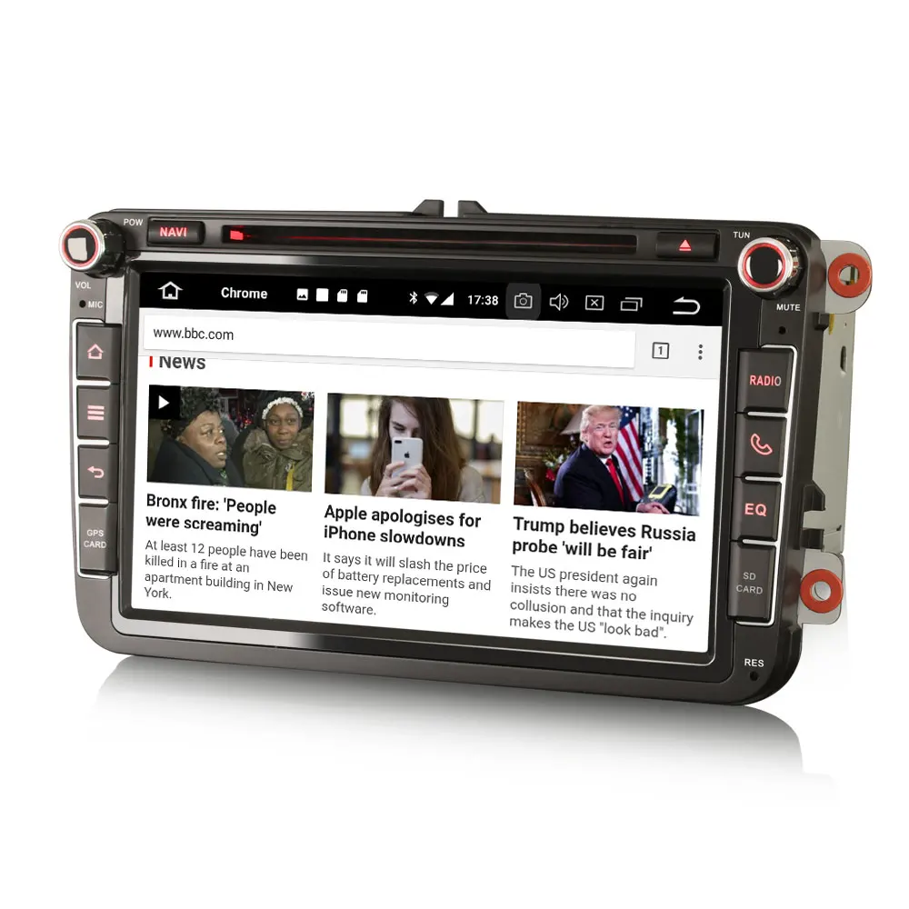 Clearance 8" Android 9.0 OS Car DVD Multimedia GPS Radio for Volkswagen Passat 2005-2014 Sagitar 2005-2015 Amarok 2010-2015 EOS 2006-2015 4