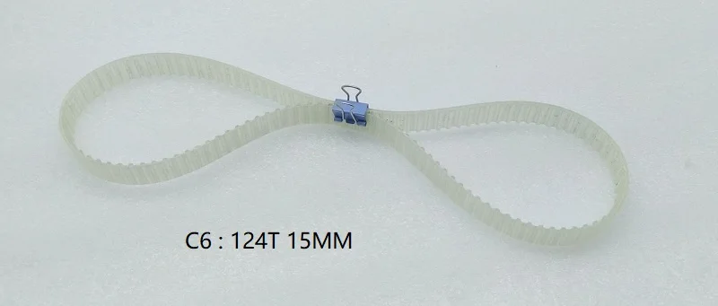 Новый 1 шт. PU S/N: C6 1544 приводной ремень/M1.5 124T ремень передачи зубчатый для SIEG