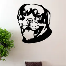 Бесплатная Доставка декор стикеров Стены Домой Размер: 560 мм * 670 мм ПВХ Виниловый пастер Съемный Росписи Искусства Собака D-53