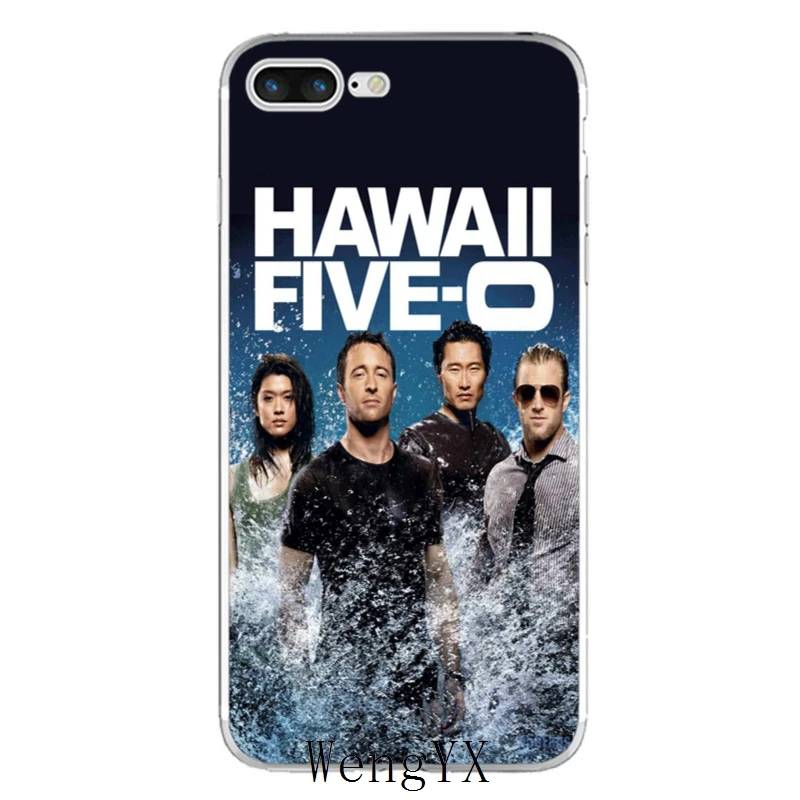 Тонкий Силиконовый ТПУ мягкий чехол для телефона TV hawaii five o iPhone X 8 8plus 7 7plus 6 6s plus 5 5s