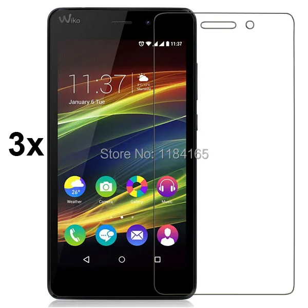 3pcs/Lot Glossy/Matte LCD Screen Guard Protectors for Wiko Slide 2 / 5.5 inch Anti-Glare Film Cleaning Cloth | Мобильные телефоны и