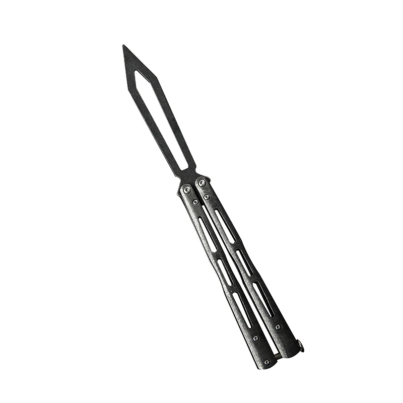 HAOXIA контр страйк Karambit Титан Balisong нож тупой инструмент без края бабочка