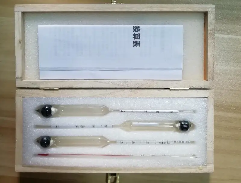 

Alcohol Meter for Vodka Whiskey Alcoholmeter In Box (0-40%, 30-70%, 70-100%)