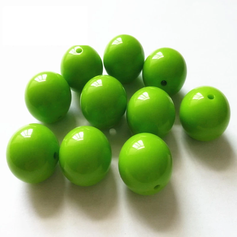 (Выберите размер) 6 мм/8 мм/10 мм/12 мм/14 мм/16 мм/18 мм/25 мм лаймовый зеленый цвет