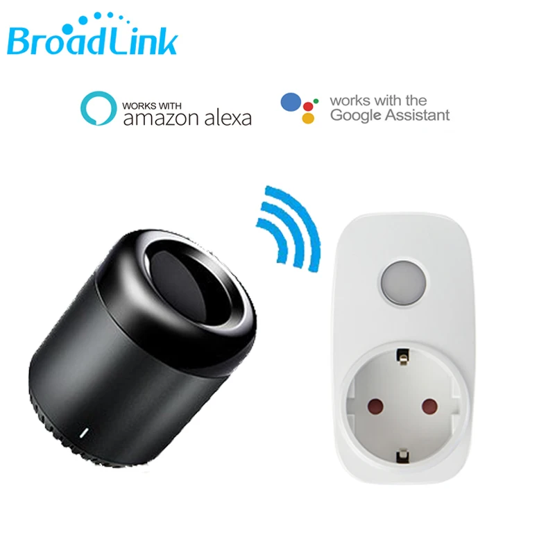 Broadlink RM Mini3 Black Bean Smarthome универсальный пульт дистанционного управления WiFi ИК-контроллер приложение Совместимо с Alexa таймер розетка