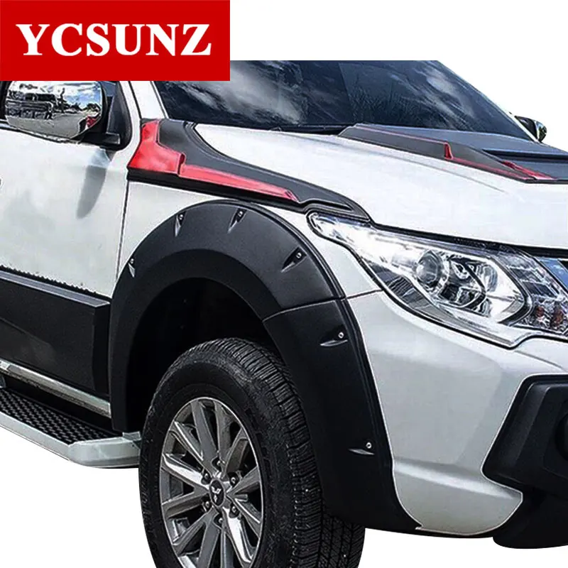 Крыло для Mitsubishi Triton аксессуары 9 дюймов черное крыло для Mitsubishi L200 YCSUNZ