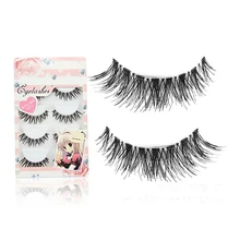 30 пара/лот крест-накрест Дешевые Накладные ресницы ресниц Поддельные ресницы Объемные ресницы для ресницы макияж