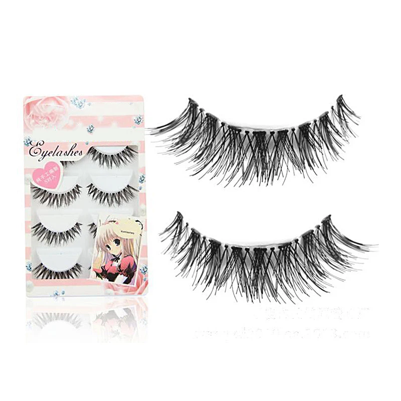 

30Pair/Lot Crisscross False Eyelashes Eyelash Extensions Fake Lashes Voluminous Fake Eyelashes For False Eye Lashes Makeup Tool