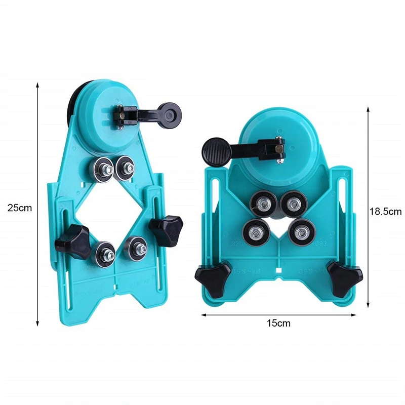 Adjustable 4-83mm Drill Guide Ceramic Tile Glass Openings Locator Hole Saw With Diamond Drill Bit Sucker Base Accessories Adjustable 4-83mm Drill Guide Ceramic Tile Glass Openings Locator Hole Saw With Diamond Drill Bit Sucker Base Accessories
