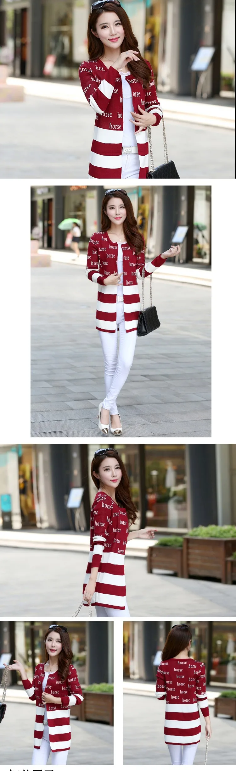2018 Autumn Knitting Loose Women's Cardigans Patchwork Long Sleeve Simple jumper female cardigan Sweaters Korea Style Coats #Y5 HTB13OdDadfvK1RjSspoq6zfNpXaQ - 2018 Autumn Knitting Loose Women's Cardigans Patchwork Long Sleeve Simple jumper female cardigan Sweaters Korea Style Coats #Y5