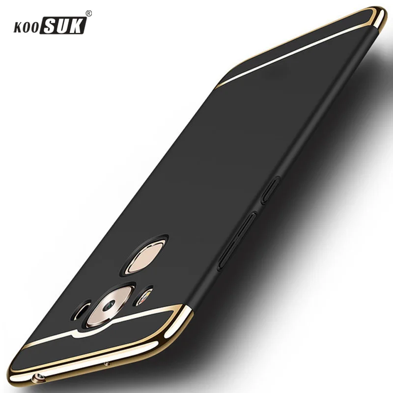 

KOOSUK PC Case For ASUS ZenFone 3 Max ZC553KL Case 3 in 1 Full Protection Luxury Housse For Asus ZC553KL Cover 5.5
