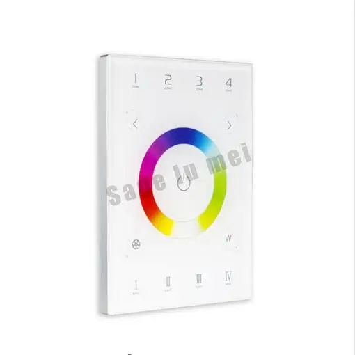 

LTECH DC5V UX8 LED RGBW Touch Panel Controller Dimmer 2.4Ghz RF DMX512 output Free Shipping