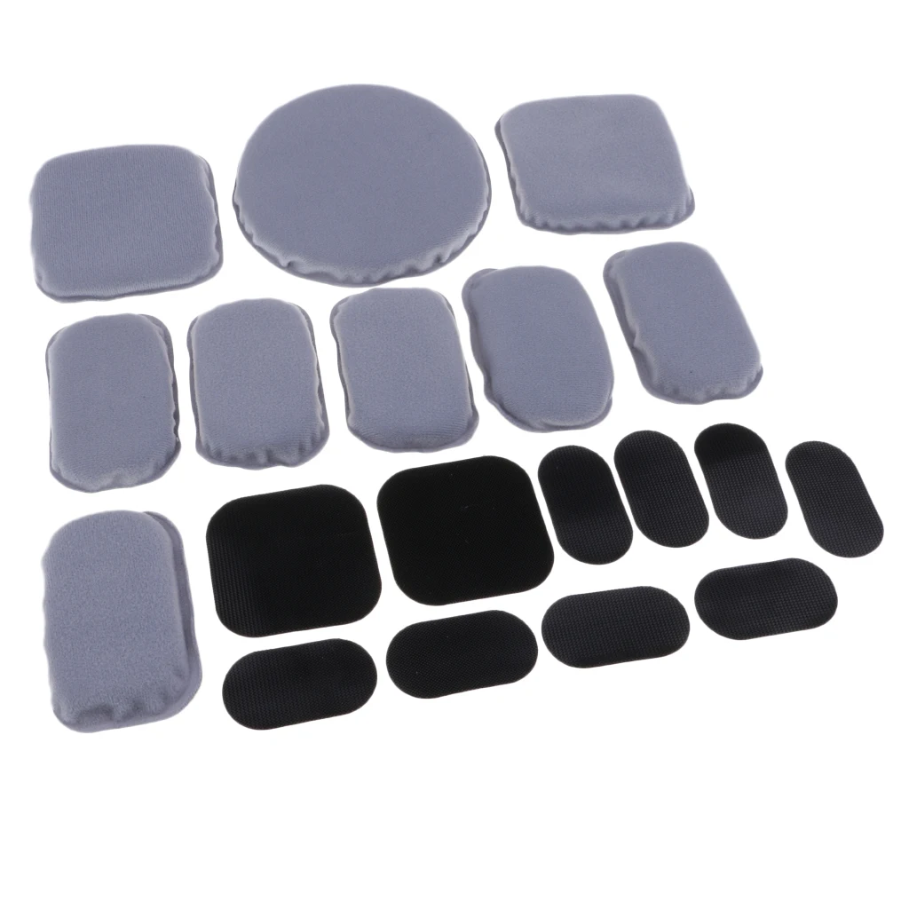 1 Set 19 Pcs Universal Comfort Replace Foam Pads Padding Accessories Kits For Fast Helmet Mich/ACH/USMC/PASGT Style | Спорт и