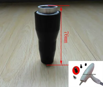 

Laser Treatment Head Double lens Black Tips for Tattoo Removal Equipment Blackhead Skin Care tottoo removal machine