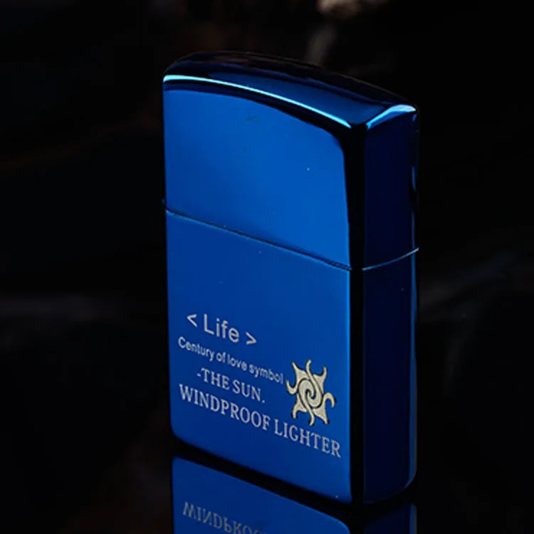 Lighters and Smoking Accessories, Life beautiful metal kerosene lighters, Boutique gift lighters