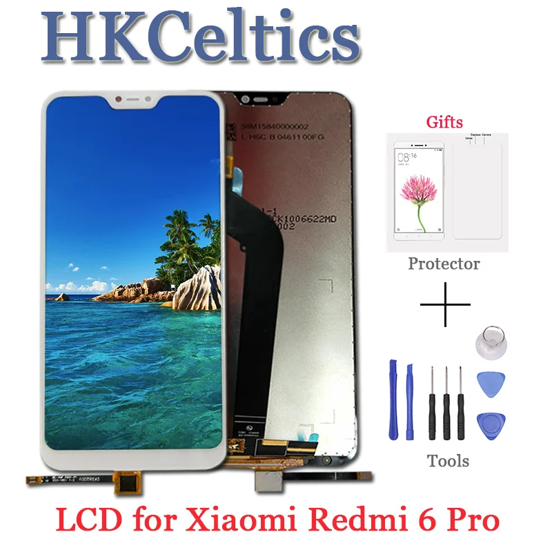 5 84 дюймов ЖК дисплей для Xiaomi mi A2 Lite сенсорный экран Xiao Red 6 Pro дигитайзер в сборе с