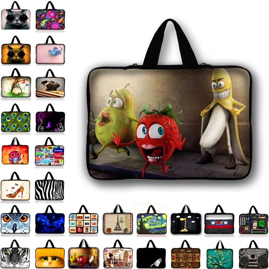 

Customizable Neoprene Laptop Bag Tablet Sleeve Pouch For Notebook Computer Bag 10 12 13 15 13.3 15.4 17.3 For Macbook IPad N2 Y1