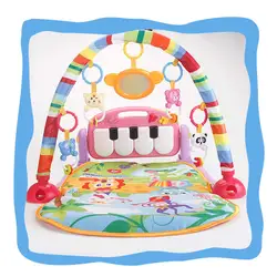 3 в 1 детям для фитнеса стойки коврик развивающие игрушки для детей музыкальный игровой коврик с пианино indoor ковер для детей