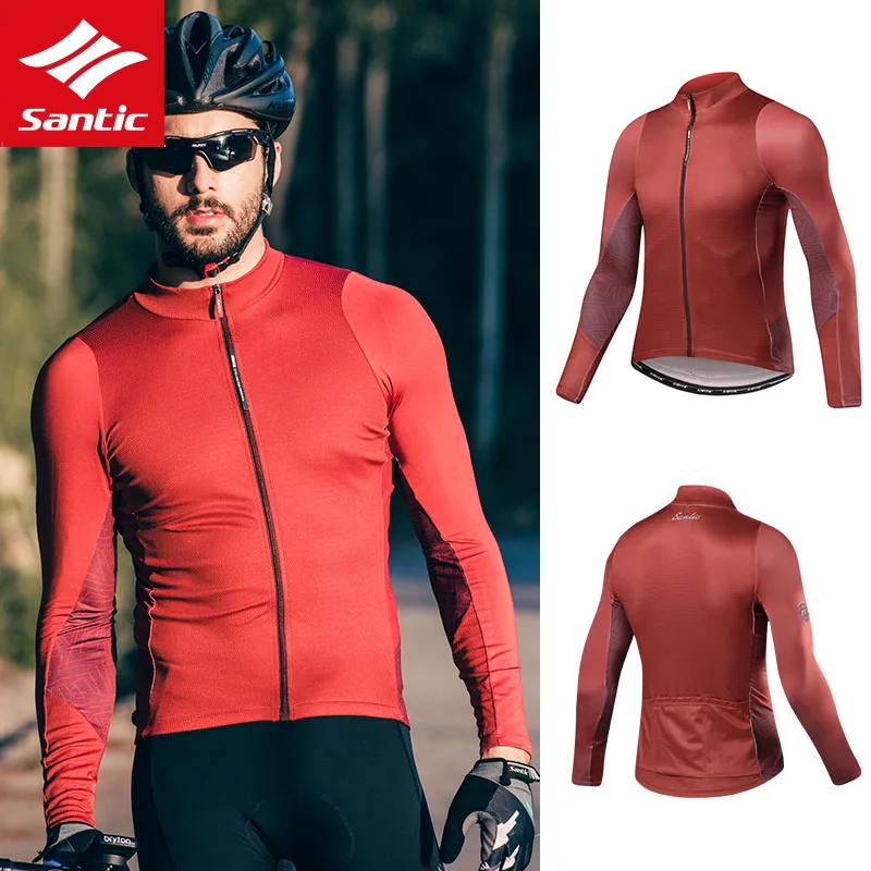 

Santic Cycling Jersey 2019 Men Pro Team Tour de France MTB Road Bike Jersey Breathable Quick-dry Bicycle Clothing Ropa Ciclismo