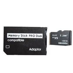 128 Мб до 2 Гб Micro SD адаптер для MicroSD SDHC TF для Memory Stick MS Pro Двойной переходник конвертер визитница КПК и цифровых Камера