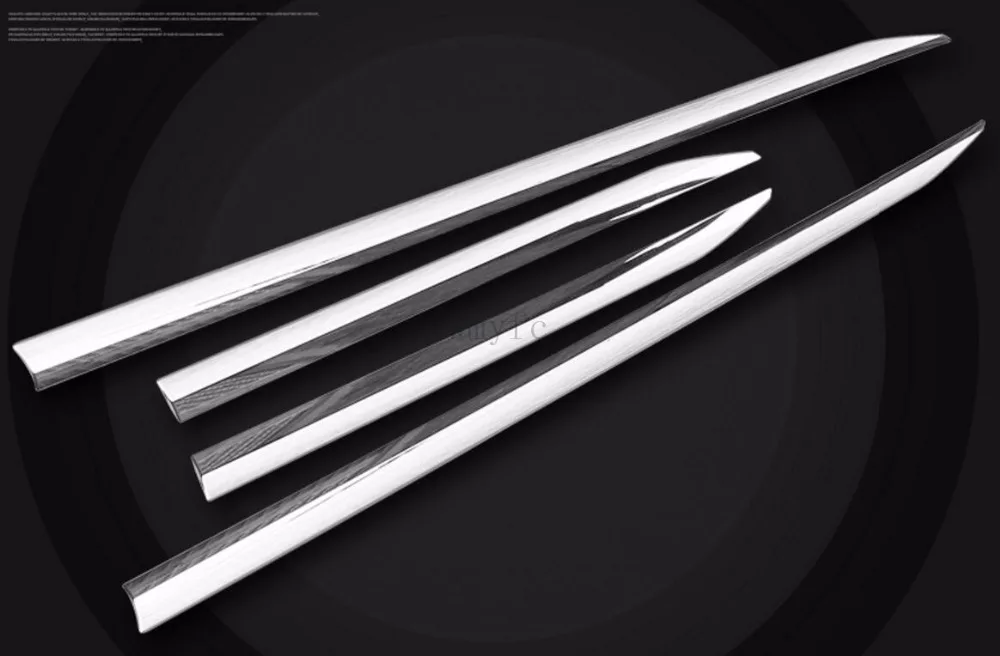 

Car side door Trim For Mazda CX-5 CX5 2017 2018 Side Door Molding Cover Plate Sill Strip