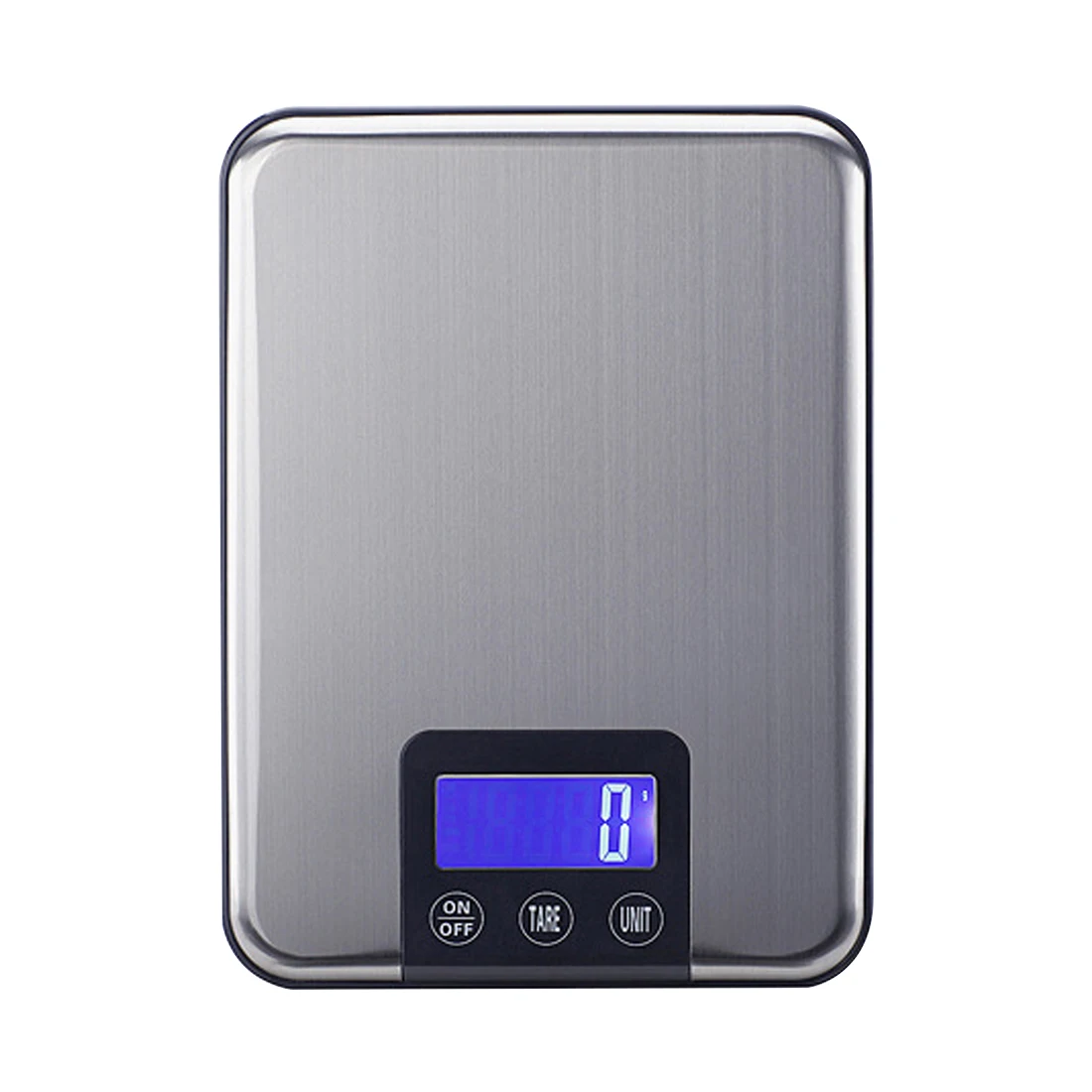 

Slim Stainless Steel 33LB 15KG/1G Portable Balance Digital Kitchen Scale Electronic Postal Platform Baking Diet Food Weight LCD