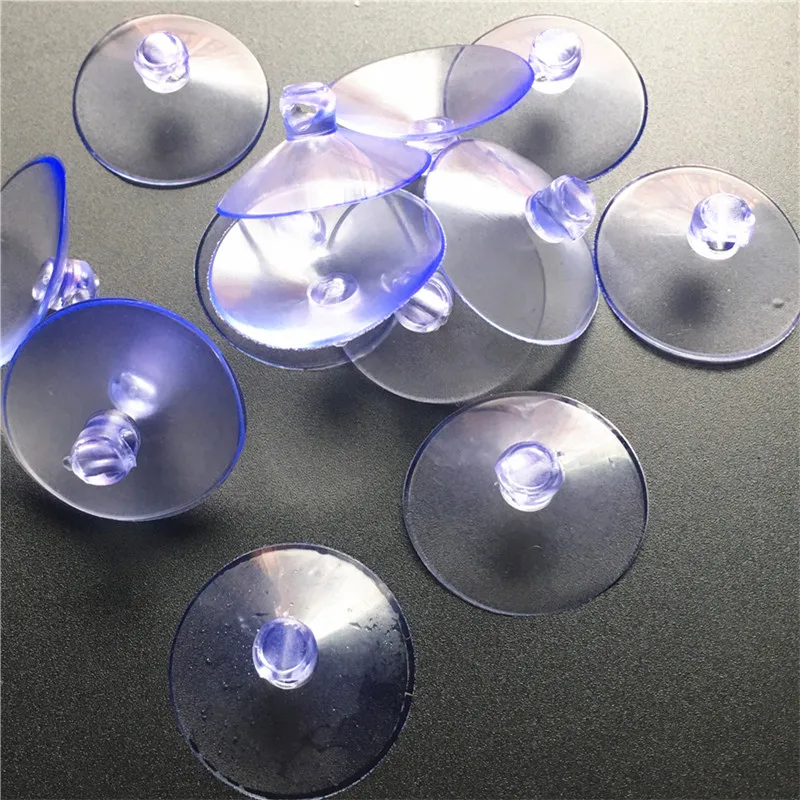 

30/35/40/50mm Sucker Upick White PVC Suction Cups Hooks Hanging Pack of 30pcs