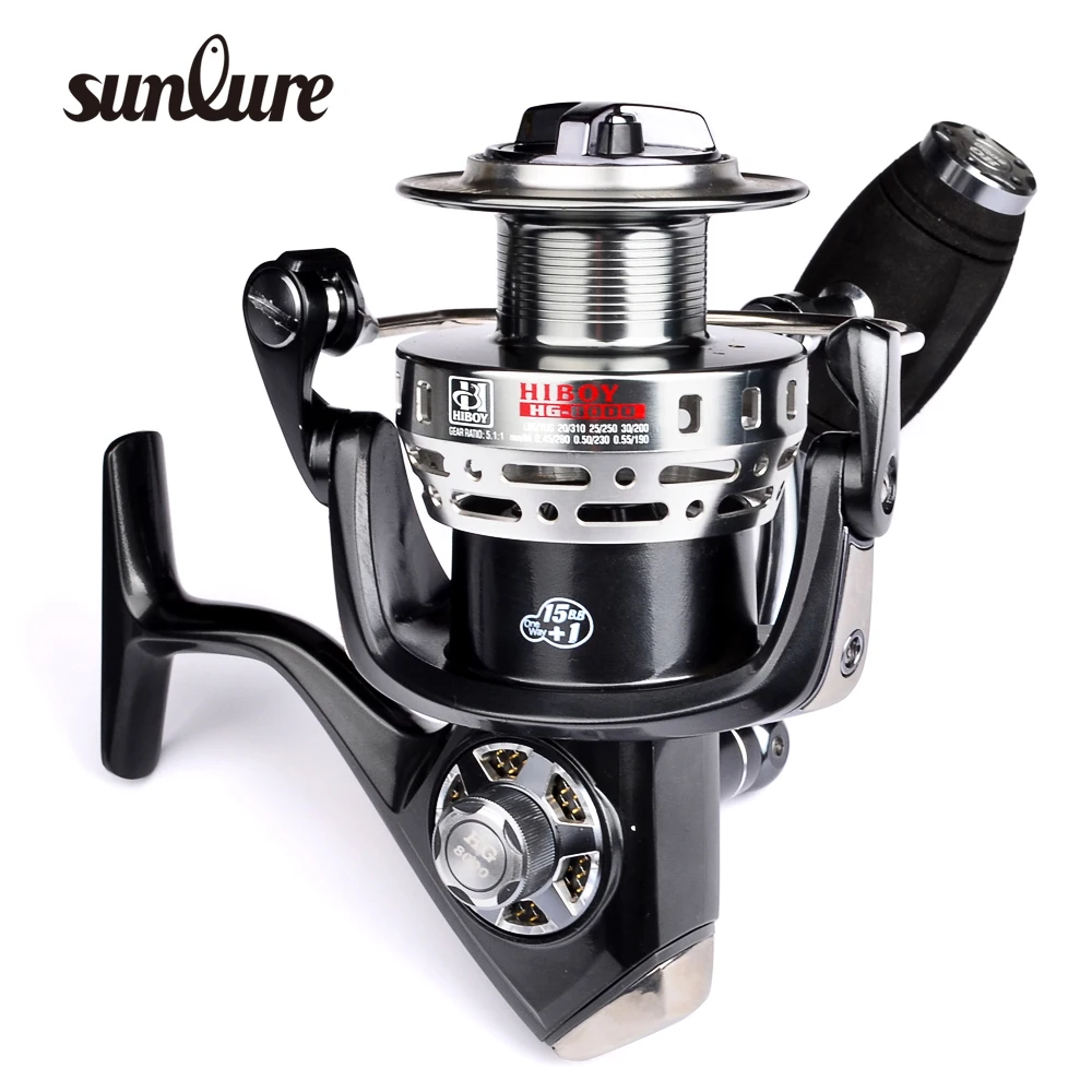 Sunlure полностью металлический рыболовная катушка Hg8000-10000 океан рыболовное судно