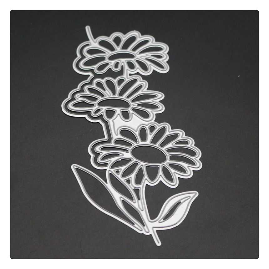 

1689 Flowers Scrapbook Die Cut Metal Cutting Dies For Scrapbooking Stencils DIY Album Cards Decoration Embossing Folder Die Cut