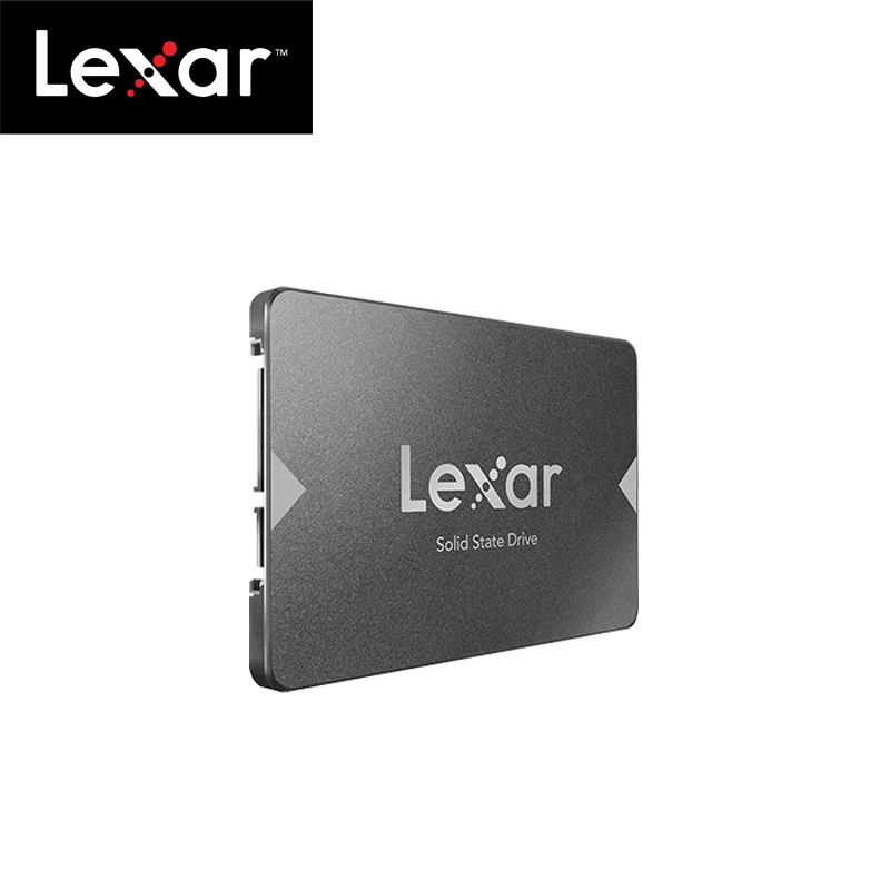 Lexar NS 100 SSD Внутренний твердотельный жесткий диск SATA 3 520 МБ/с. 120 ГБ 240 пересмотра для ноутбука настольный компьютер