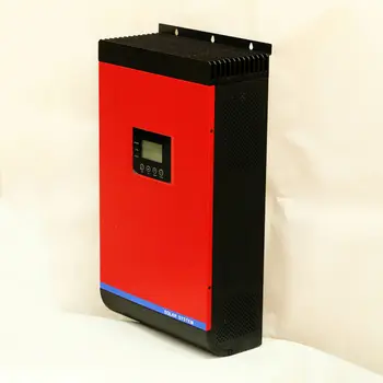 

MAYLAR@ 48VDC 5000VA Peak Power 10000VA Pure Sine Wave On-off Grid Hybrid Inverter Built-in 60A MPPT Controller LCD Display