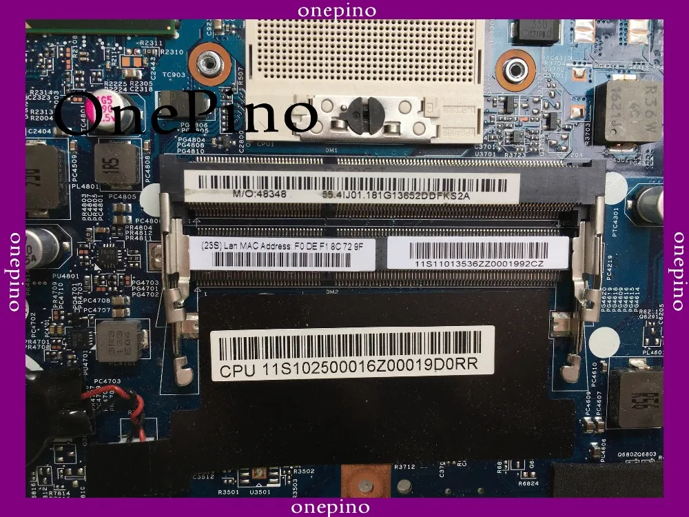 48.4PA01.021 لينوفو b570 v570 B570E laptop motherboard hm65 اختبارها بالكامل