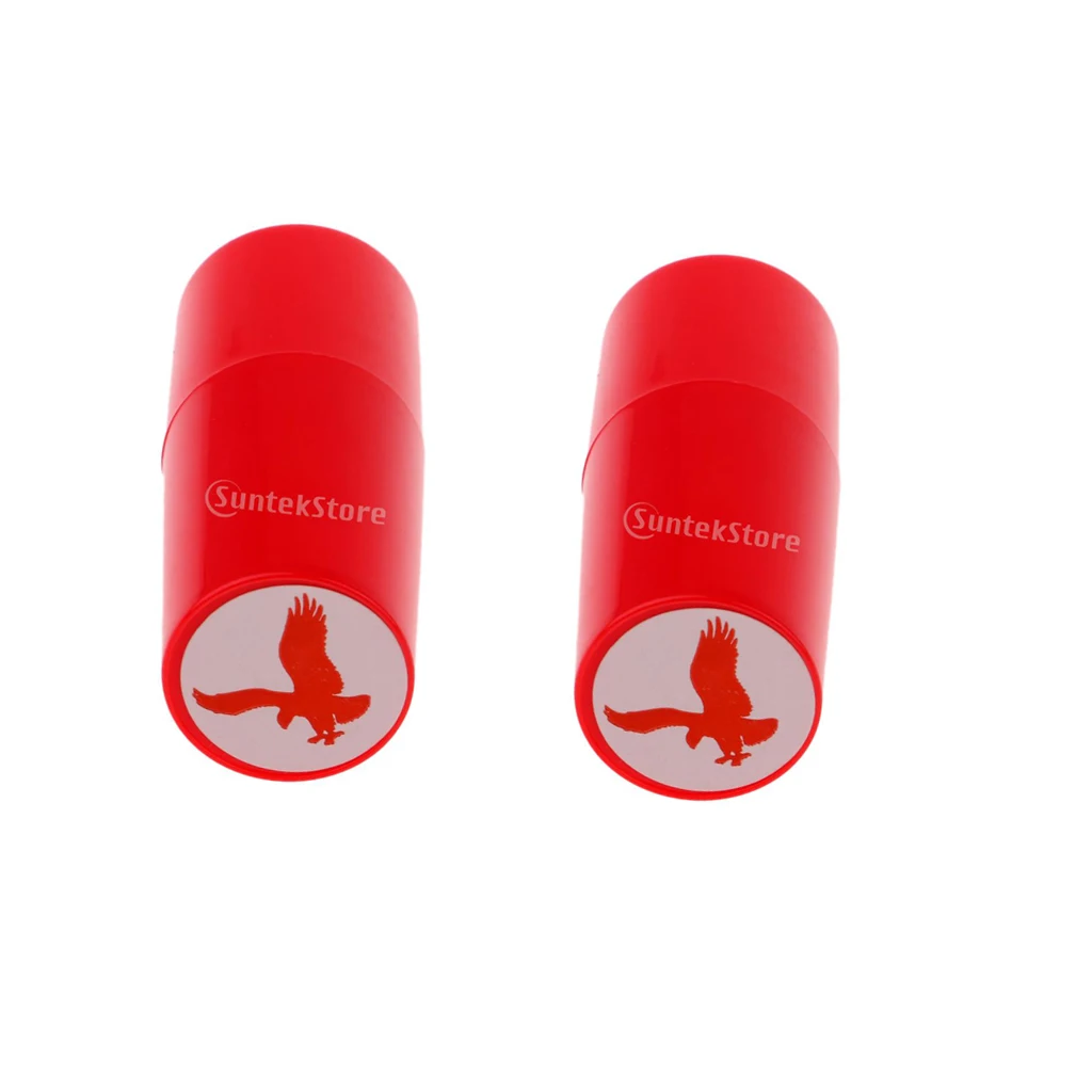 2pcs ABS Plastic Lightweight Golf Ball Stamper Golf Impression Eagle Shape
